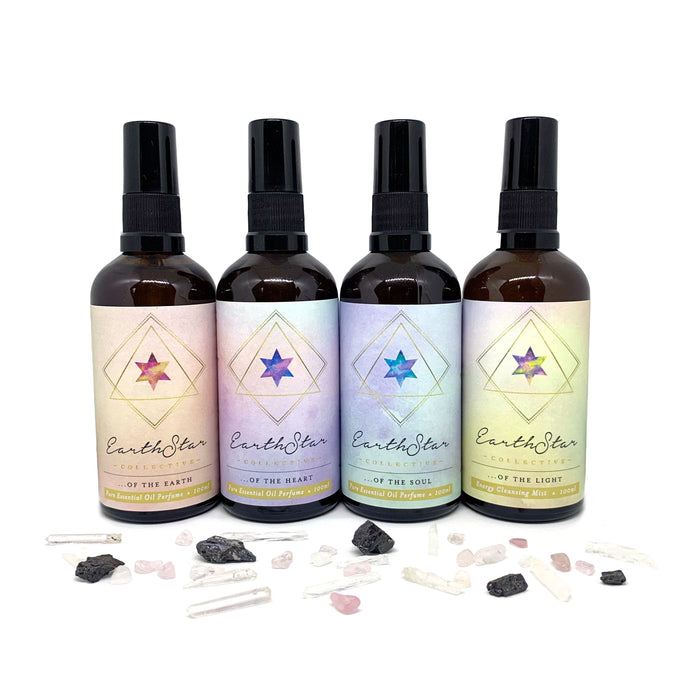 Earth Star Perfume 100ml Bottle Set of 4